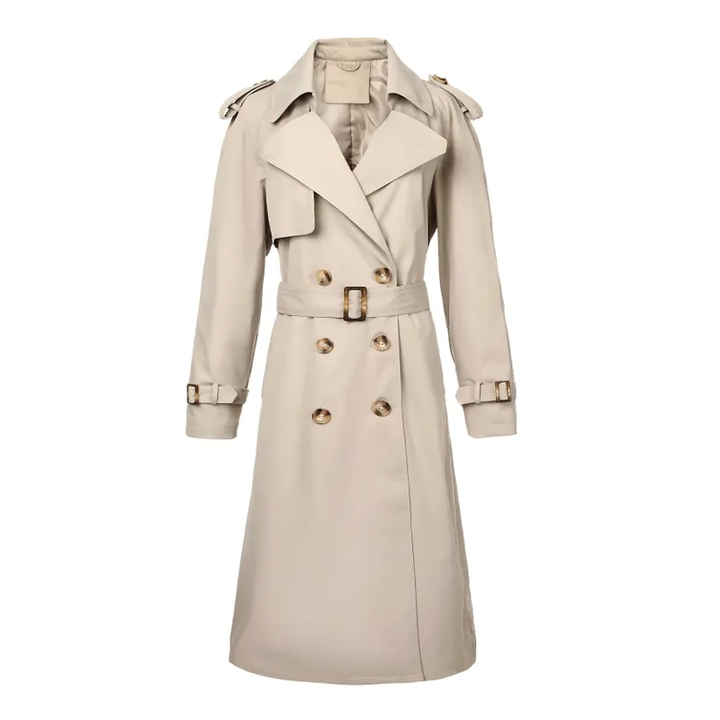 Guide d'approvisionnement : Pourquoi le trench-coat à double boutonnage avec ceinture est un ajout rentable pour les marques de vêtements